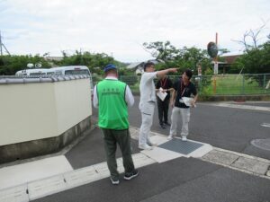 現地立会➀