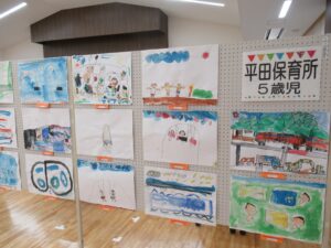 保育園の皆さんの作品