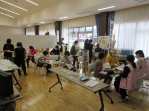 健康コーナーは今年も大盛況